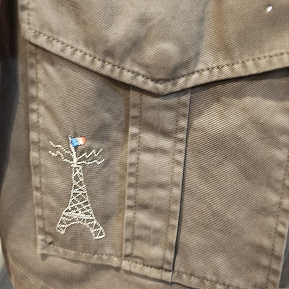 Joie Iban Patchwork Cotton Utility Jacket - Picture 6 of 10